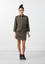 Load image into Gallery viewer, Belted Surplus Dress
