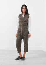 Load image into Gallery viewer, Sleeveless Harem Flightsuit
