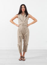 Load image into Gallery viewer, Sleeveless Harem Flightsuit
