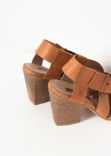 Load image into Gallery viewer, Buckle Strap Heel in Brown
