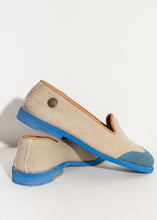 Load image into Gallery viewer, Wingtip Loafer in Blue
