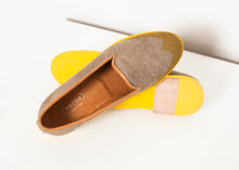 Load image into Gallery viewer, Wingtip Loafer in Yellow
